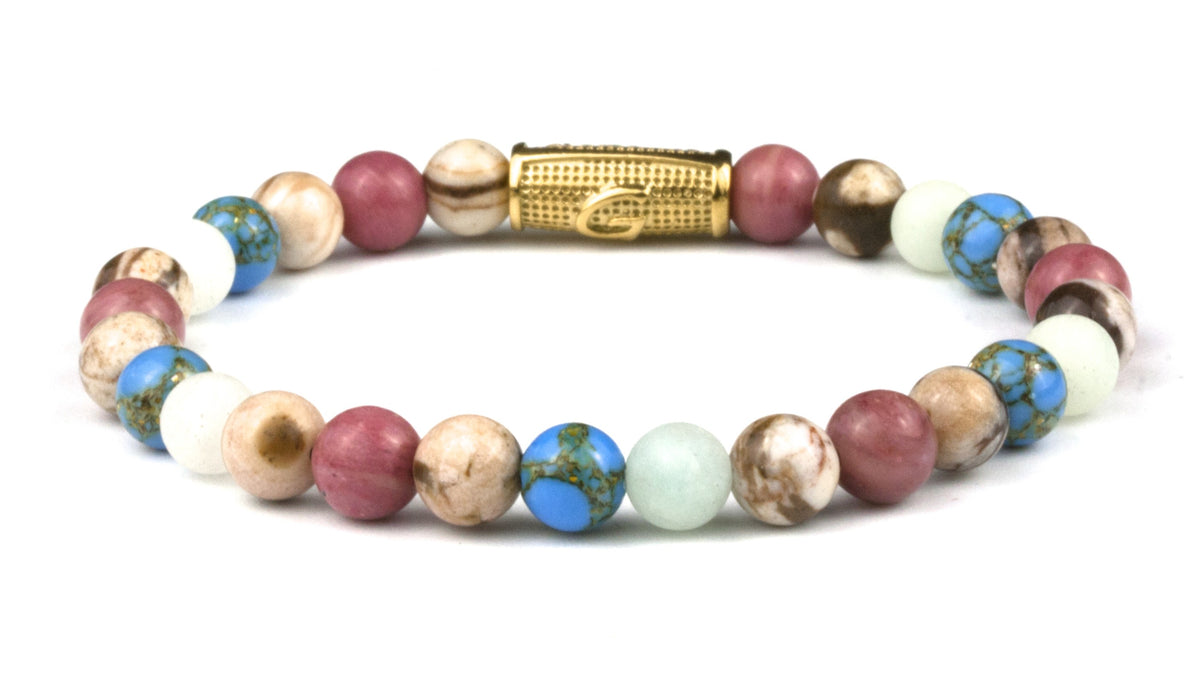 6mm Stones | Happy colour zebra