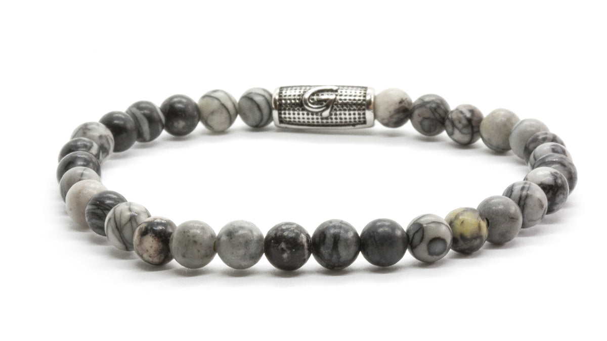 Black Picasso 6mm armband