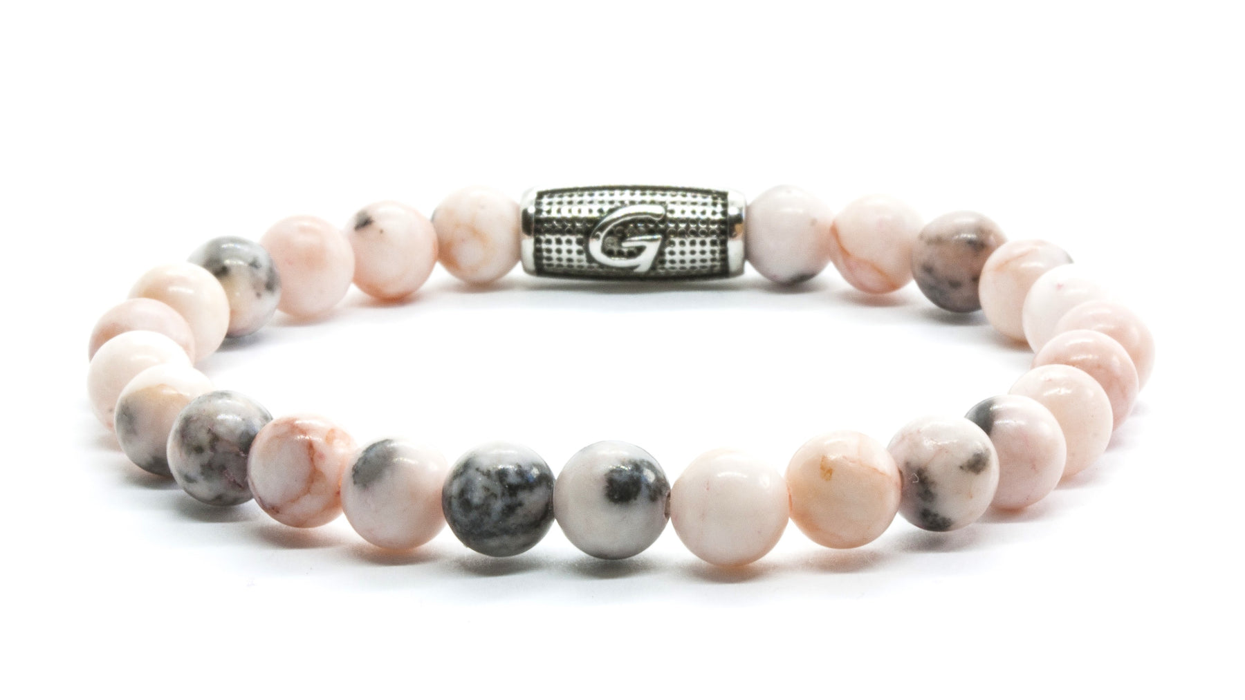 6mm Stones | Pink zebra