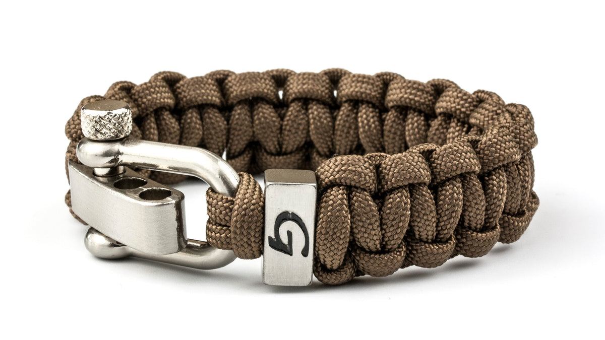 Touw armbanden heren | Branch brown