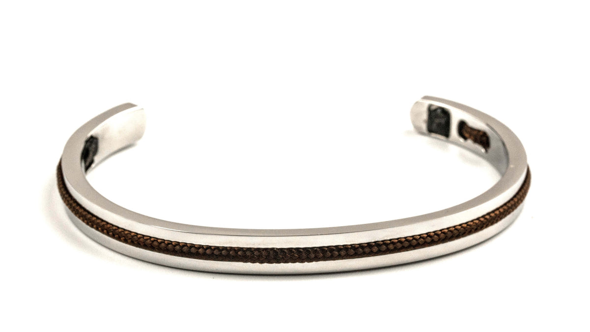 Stalen armbanden voor dames en heren | Brown