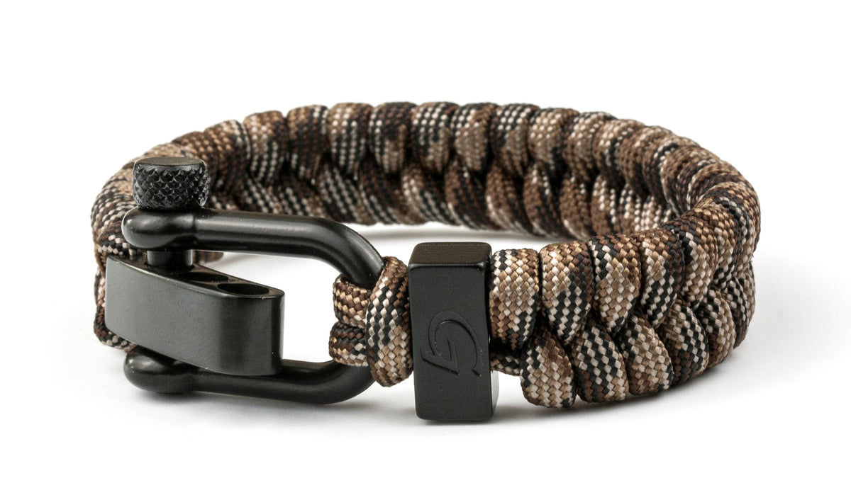Heren armbanden kopen | Brown camo