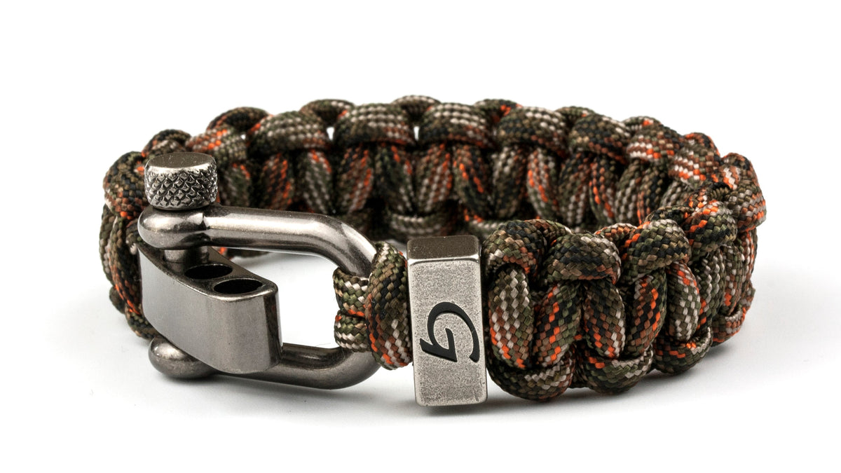 Touw armbanden heren | Fall camo