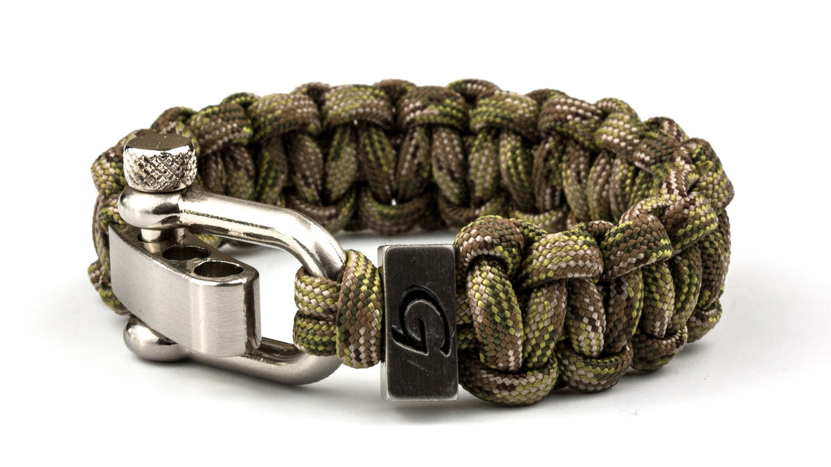 Touw armbanden heren | Multi camo