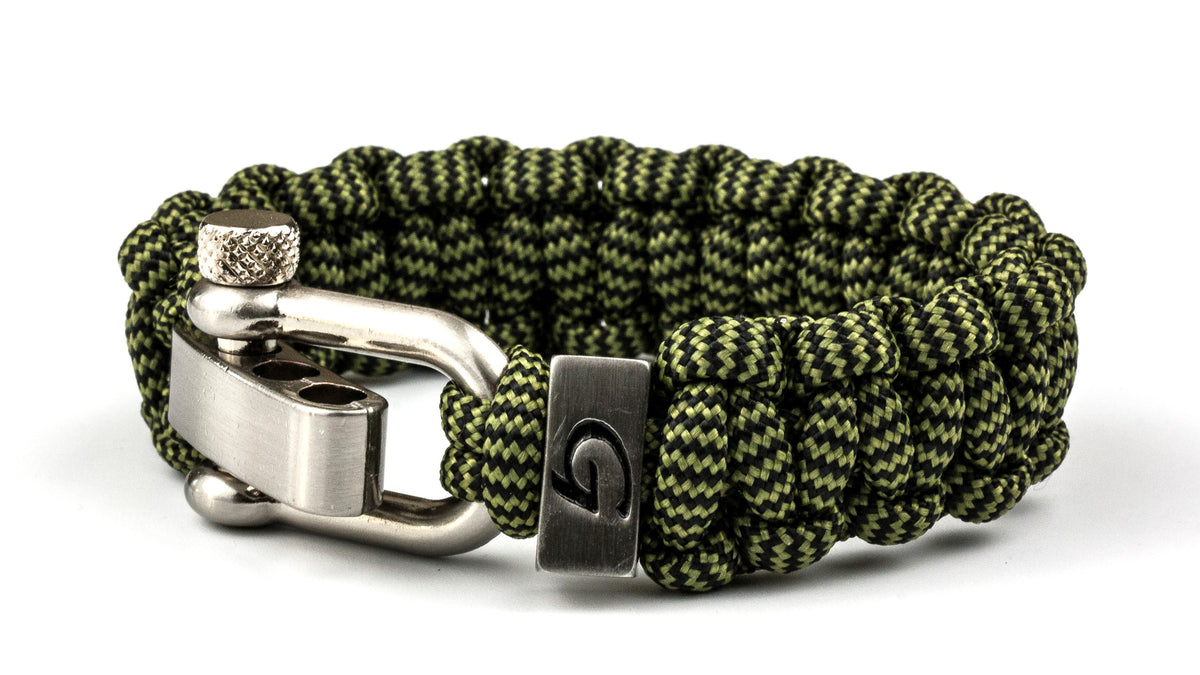 Touw armbanden heren | Moss shockwave