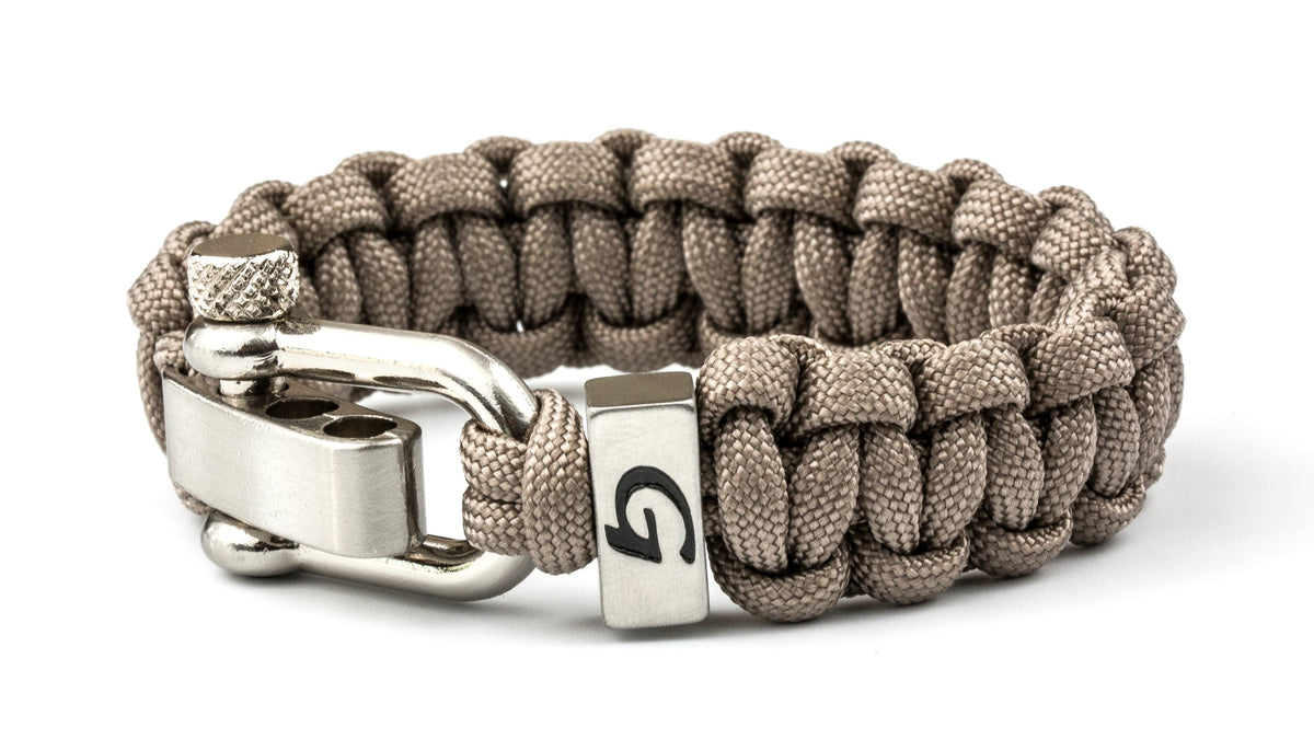 Touw armbanden voor mannen | Tan