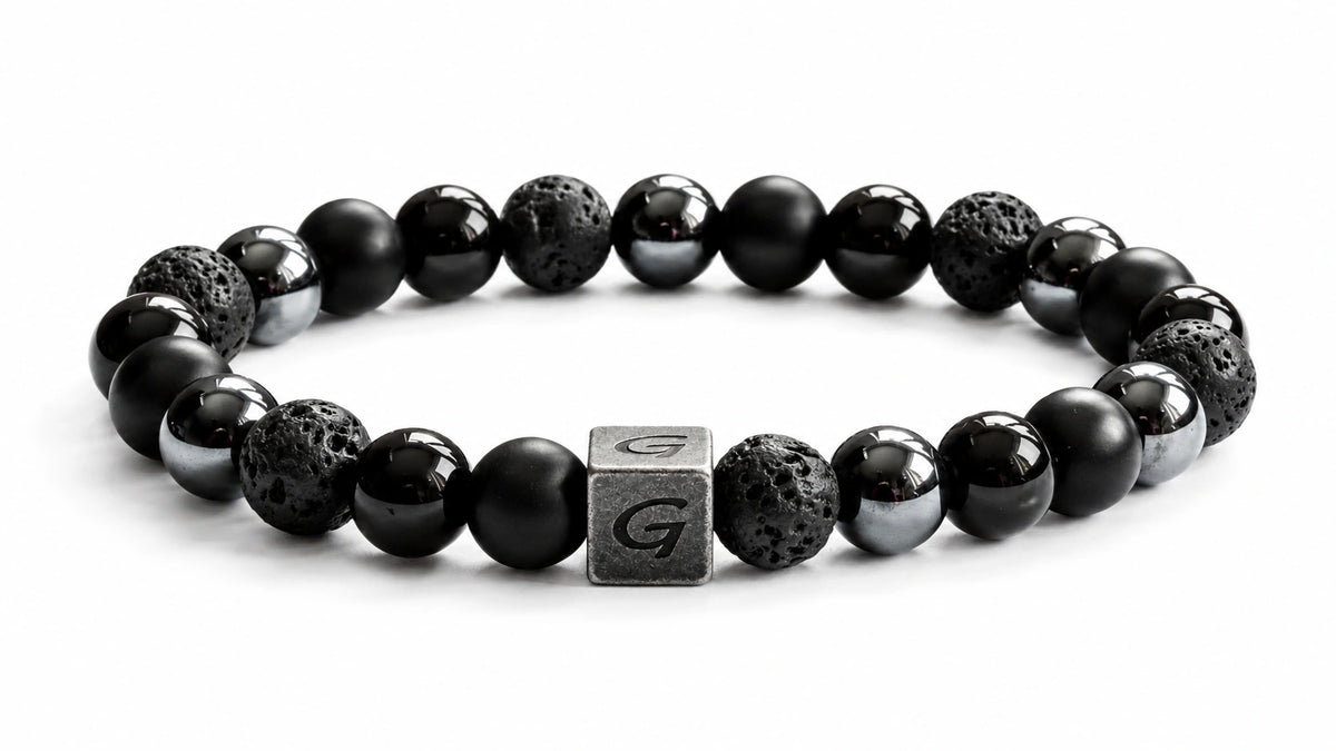 Ares Mixed Stones armband met gemixte natuursteen kralen