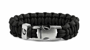 Imperative Classic Buckle paracord armband in Black