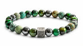 Floki Mixed Stones armband met gemixte natuursteen kralen