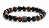 Ivar Mixed Stones armband met gemixte natuursteen kralen