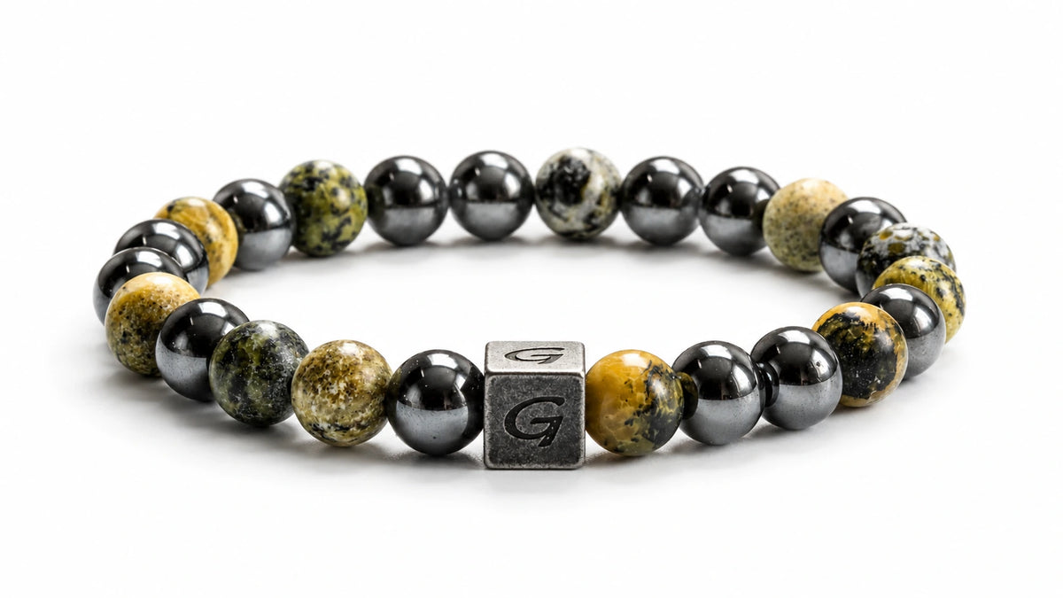 Nemesis Mixed Stones armband met gemixte natuursteen kralen