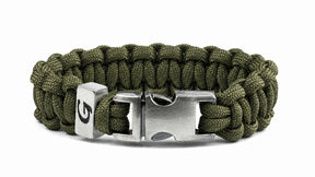 Imperative Classic Buckle paracord armband in Olive Drab