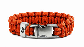 Imperative Classic Buckle paracord armband in Orange