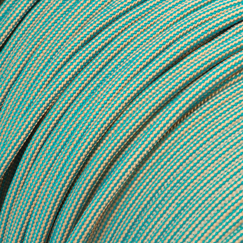 Aquamarine & Copper Stripes
