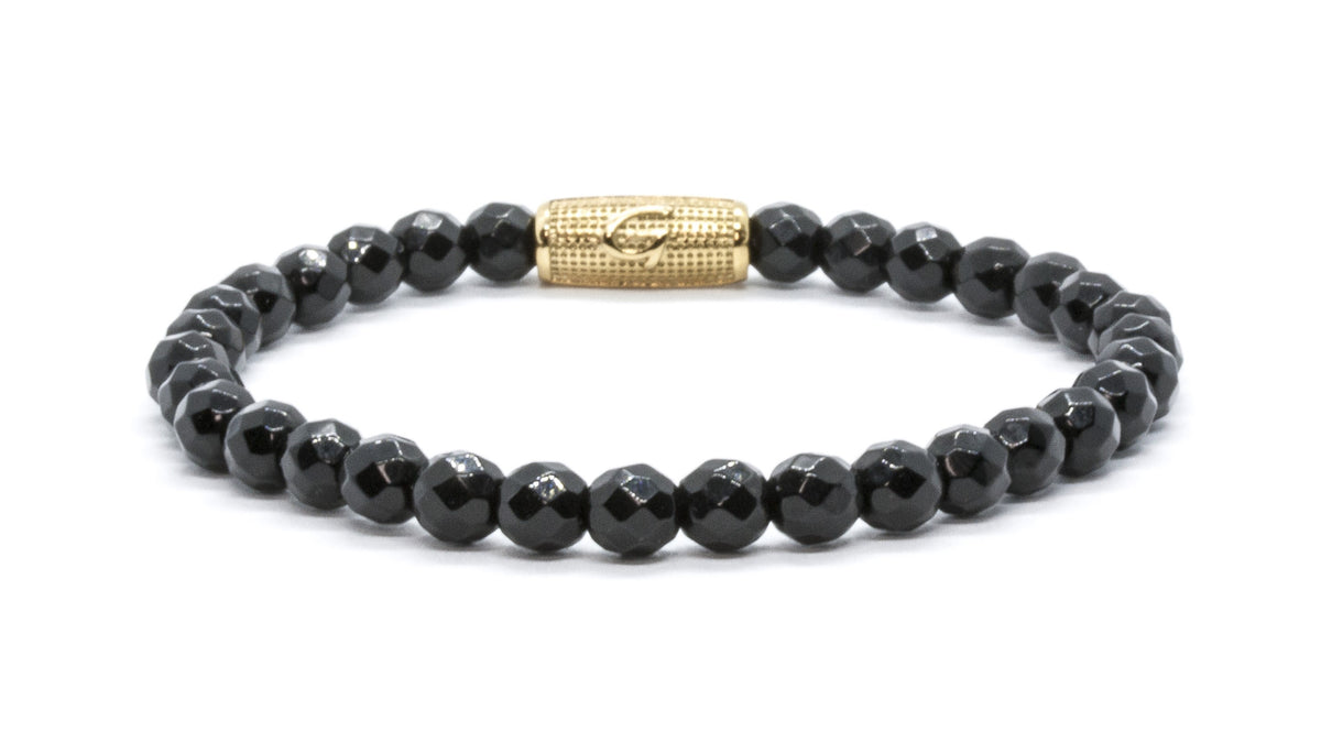 6mm Stones | Facetted black