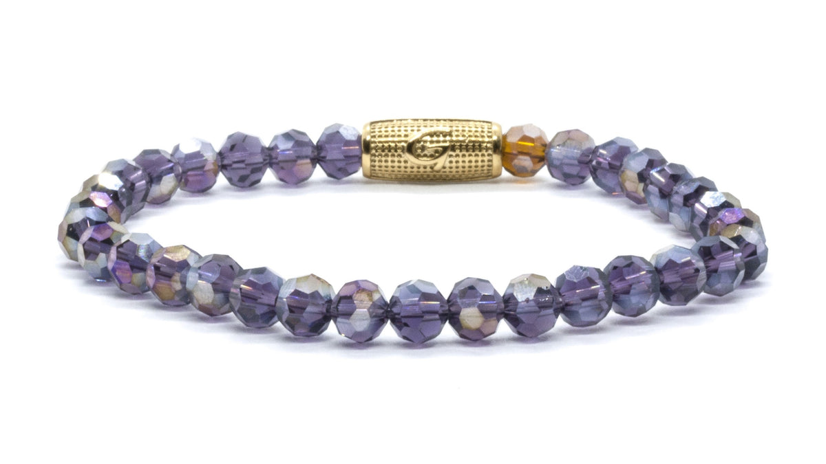 6mm Stones | Facetted lavender crystal