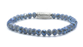 Facetted ocean crystal 6mm armband
