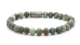 6mm Stones | Frosted African turquoise