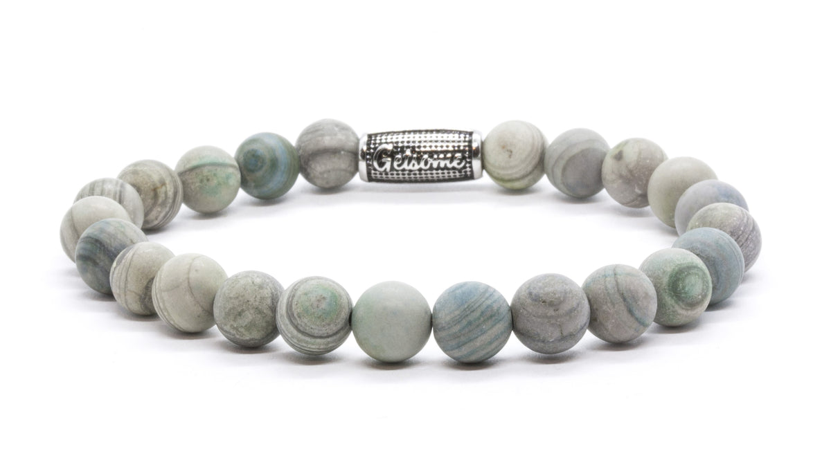 Stones | Frosted blue wood grain
