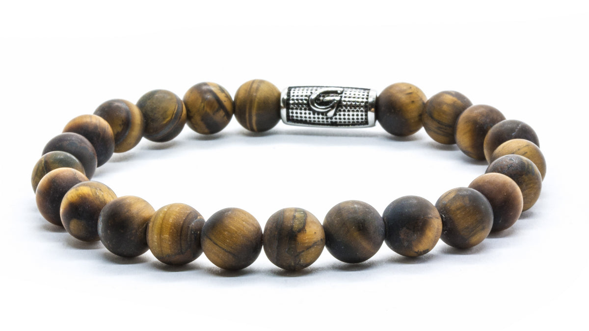 Stones | Frosted yellow tiger eye