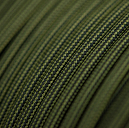Moss & Black Stripes
