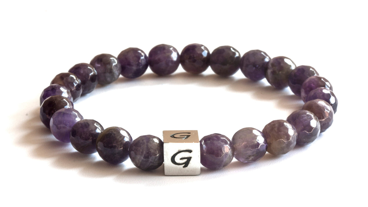 Kralen armband | Amethist