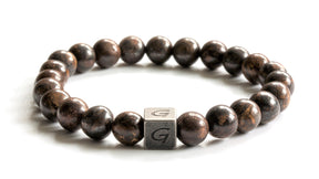 Kralen armband | Bronzite