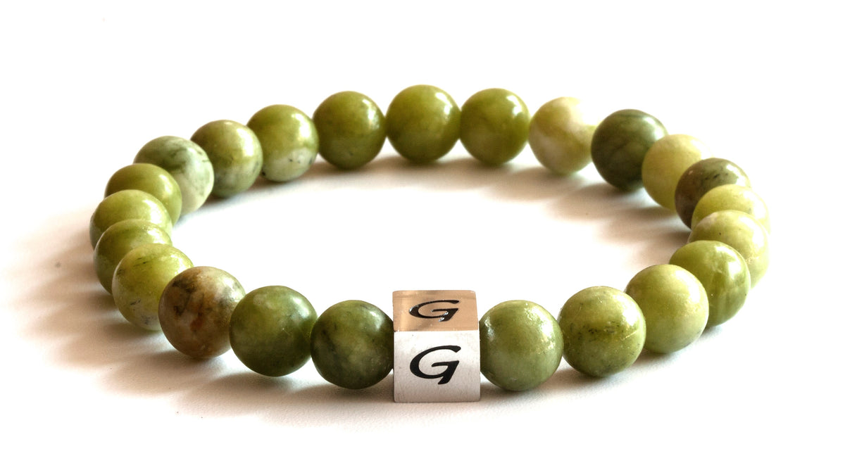 Kralen armband natuursteen | Green Canada jades