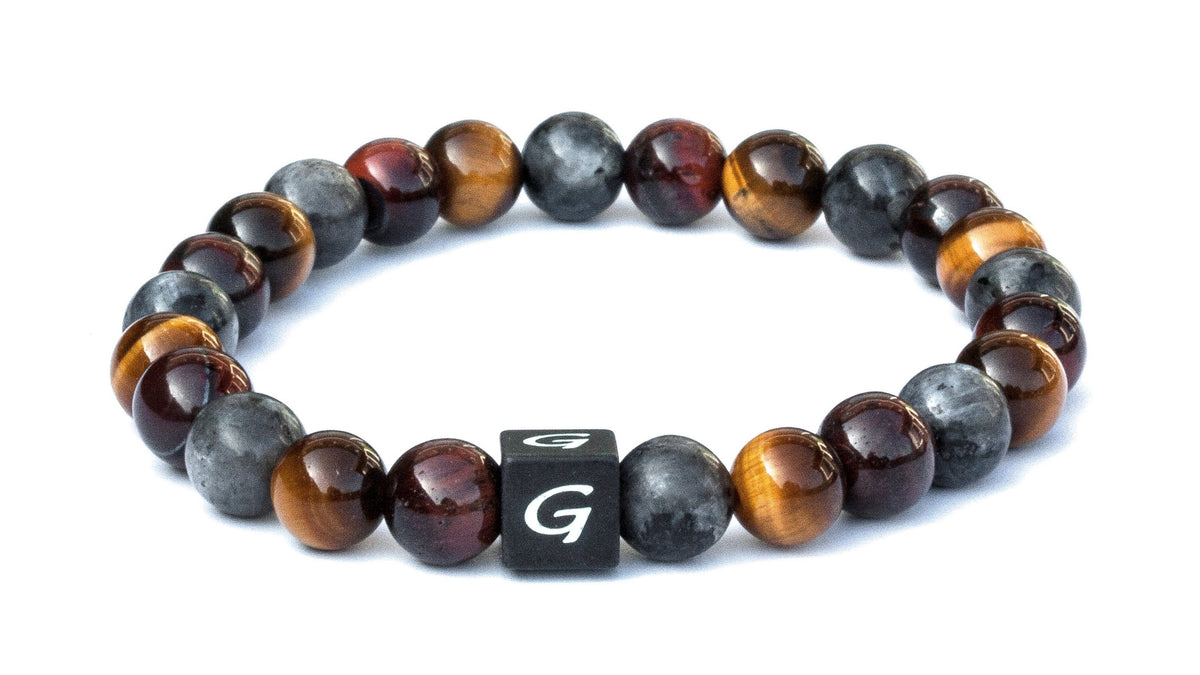 Kralen armband natuursteen | Jupiter