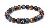 Kralen armband natuursteen | Jupiter