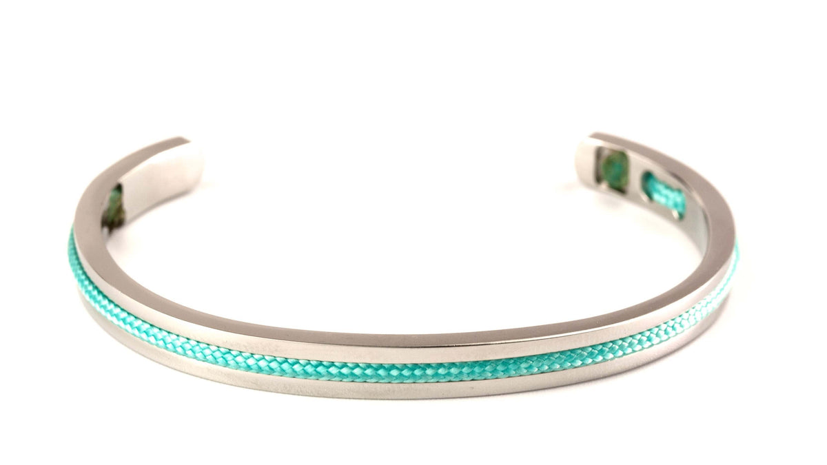 Stalen armbanden voor dames | Turquoise