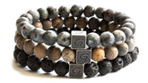 Kralen armbanden set | Earth