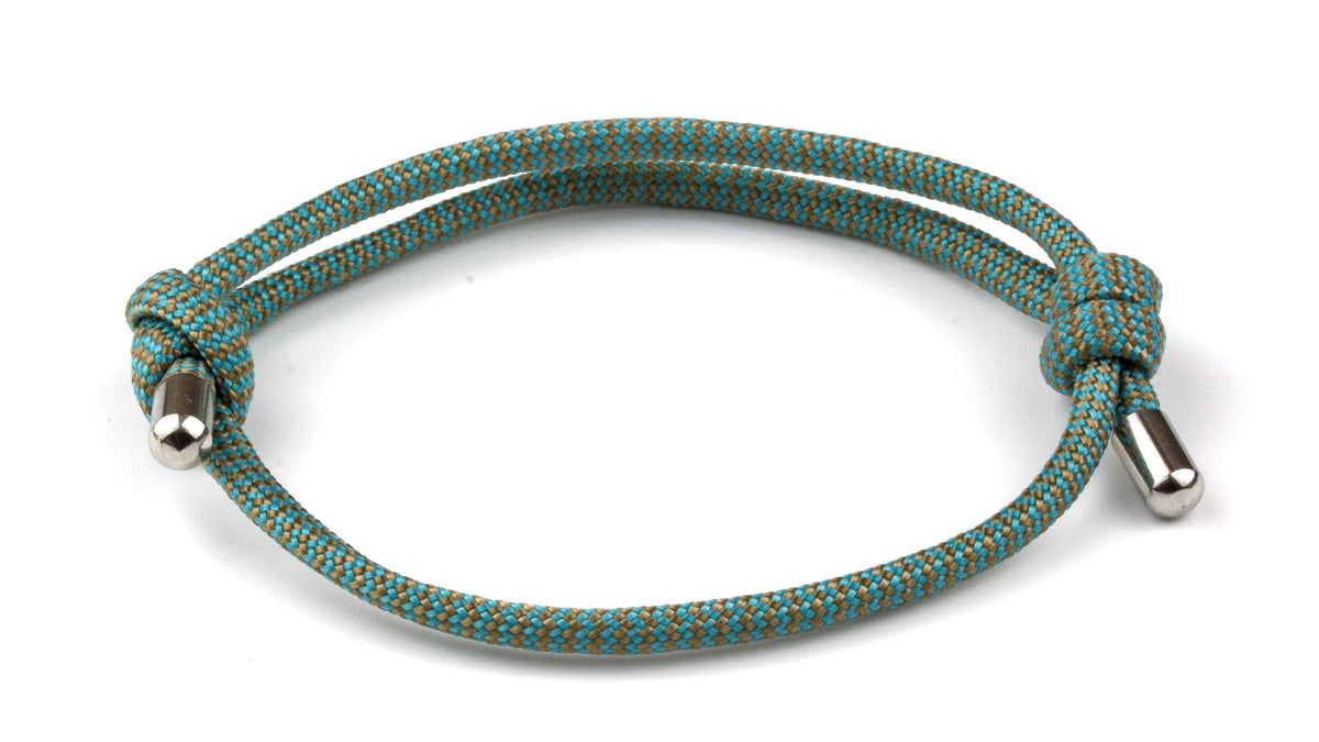Turquoise & gold | Single cord